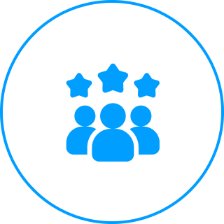 Teamwork and excellence symbol